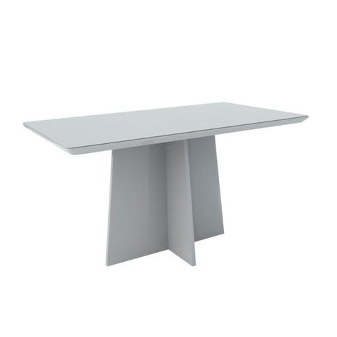 Mesa para Sala de Jantar 6 Lugares Ana Off Whitecasa Madre