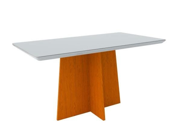 Mesa para Sala de Jantar 6 Lugares Ana Ype/Off Whitecasa Madre - 1