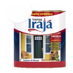 Tinta Esmalte Sintético Branco Brilhante 225ml Irajá - 1
