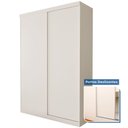 Ver imagem 5 de Guarda Roupa 2 Portas de Correr 2 Gavetas Kiara Minastex Branco