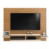 Painel para TV Vitória para TV até 55 Polegadas Mavaular Damasco Soft/Off White - 1