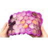 Forma de Gelo com 37 Cavidades Modelo Colmeia de Silicone - Roxo - 1