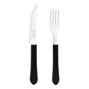 Ver imagem 1 de Kit 48 Peças Faqueiro Jogo de Talheres Inox Leme Tramontina