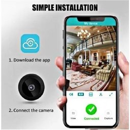 Mini Câmera Wifi De Segurança Espiã Discreta LEY-144 - 4