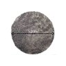 Tapete Redondo 1,20m Quarto Sala Escritório Pelo Macio.:cinza Escuro - 3