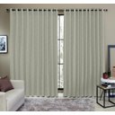 Ver imagem 2 de Cortina Tecido Rustico 3,00M x 2,40M Semi Blackout Verde Oliva