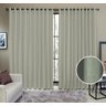 Cortina Tecido Rustico 4,00M x 2,60M Semi Blackout Verde Oliva - 1