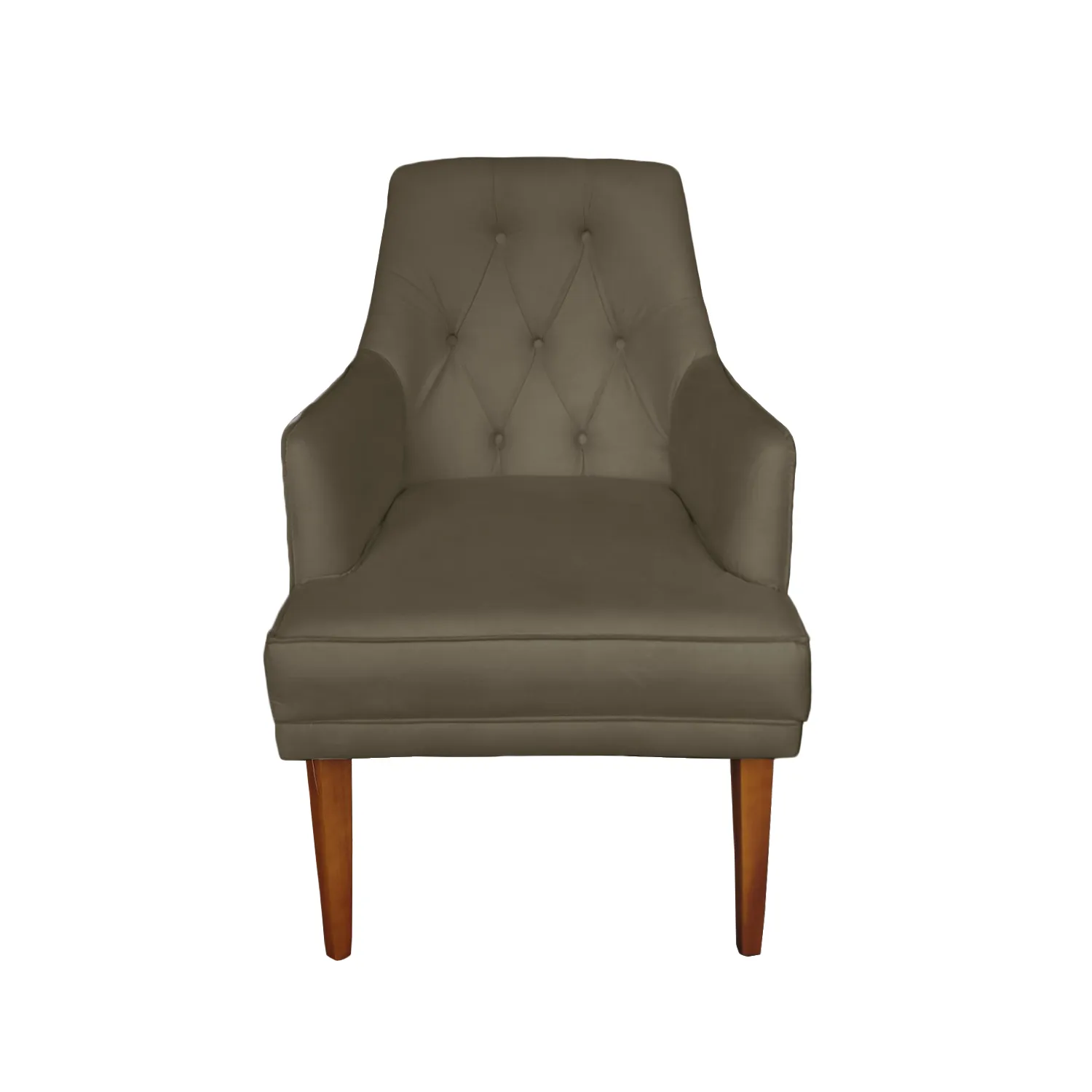 Cadeira Decorativa Paris Retro Suede Capuccino - Dominic Decor - 2