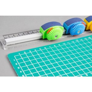 Kit Régua, Base e 3 Cortadores Ruler TrImmer Sun Special