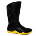 Ver imagem 1 de Bota Impermeável MOTOSAFE Bracol Preta com Solado Amarelo:38