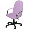 Ver imagem 1 de Cadeira Escritório Giratória Verona Rosê Gold Movelaria Toigo