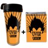 KIT Copo 500ml Anime Dragon Ball Vegeta e Caderneta - 1