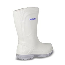Bota Ecoboots Lyte - Cano Curto - Branca com Solado Gelo - Impermeável:42 - 1