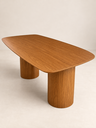 Ver imagem 3 de Mesa de Jantar Retangular 210x120cm Duo Cone - Freijó