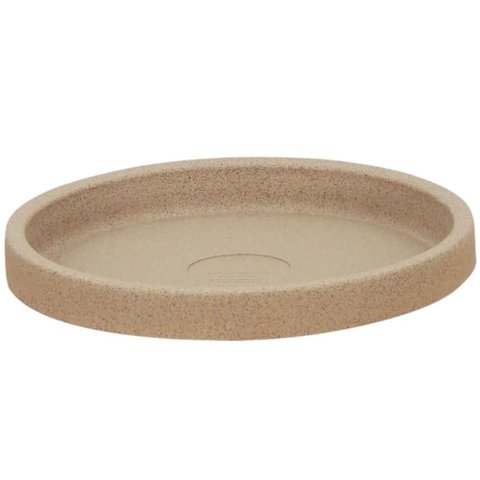 Prato para Vaso de Flores Folhagens Granito Areia Tramontina 33,5cm Plantas Jardim Varanda