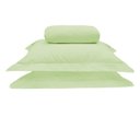 Ver imagem 1 de Jogo Lençol Tous Les Jours King 3 Pçs 100% Algodão Verde
