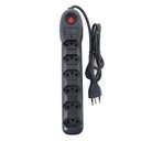 Ver imagem 1 de Filtro de Linha 5 Tomadas Pluzie Preto