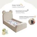 Ver imagem 4 de Cama Montessoriana Juvenil Segura e Confortável Soft com Colchão Marfim