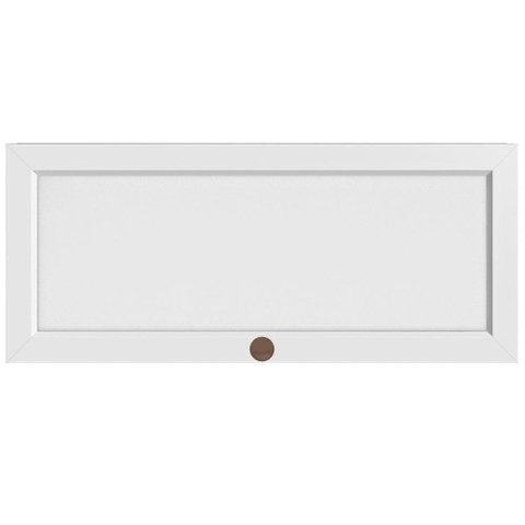 Armário Aéreo 1 Porta 80 Cm Unna Poliman Branco