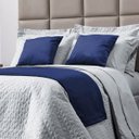 Ver imagem 3 de Jogo Lençol Tous Les Jour Solteiro 2 Pçs 100% Algodão Branco