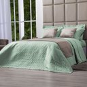 Ver imagem 3 de Jogo Lençol Tous Jours Solteiro 3 Pçs 100% Algodão Verde