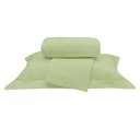 Ver imagem 1 de Jogo Lençol Tous Jours Solteiro 3 Pçs 100% Algodão Verde