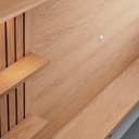 Ver imagem 3 de Estante Home Theater Maceió Freijó/cinza Fosco para Tv até 65” com Pés - Colibri