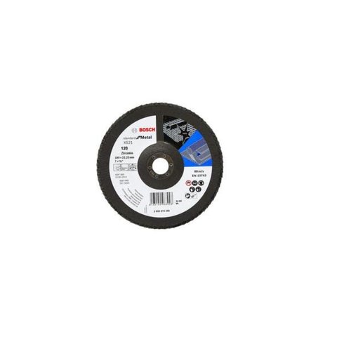 Disco Flap Bosch Standard Metal Fa 180mm Gr120