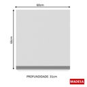 Ver imagem 4 de Armário Aéreo Glamy 60cm 1 Porta Madesa