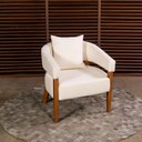 Ver imagem 2 de Poltrona Decorativa - Valentina - Bianchi Móveis