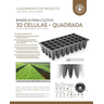 Kit 10 Bandeja Sementeira Para Produção De Mudas 32 Células - 2