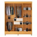 Ver imagem 7 de Guarda-Roupa Demóbile Munique 8 Portas 2 Gavetas