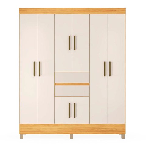 Guarda-Roupa Demóbile Munique 8 Portas 2 Gavetas