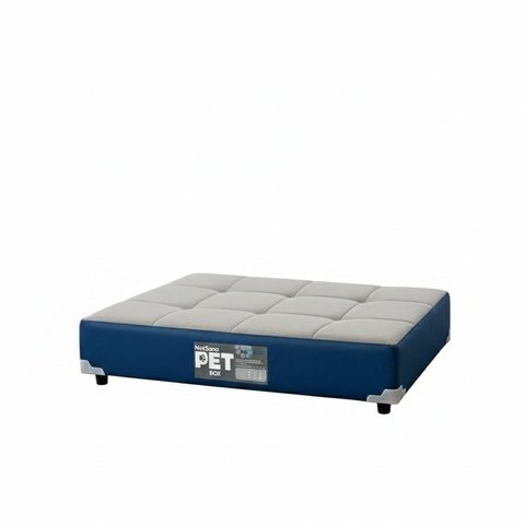 Cama Pet Netsono Cinza/azul 100x80x19cm