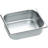 Kit 6 Cubas Gastronomica Inox GN 1/4 x 65mm (265x162mm) - 1