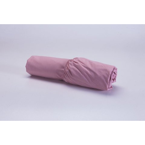 Lençol Avulso C/ Elástico Casal 100% Algodão 200 Fios para Colchão de até 40cm altura Rose