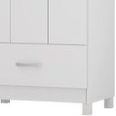Ver imagem 6 de Guarda Roupa Solteiro 03 Portas 31060 Branco Demobile