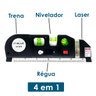 Trena Profissional 4 em 1 Nivel Laser Prumo e Régua - 2