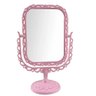 Espelho Mesa Dupla Face Maquiagem Penteadeira Kit 6 Uni Decoraçao Vintage Enfeite Retro Casa Banheir - 2