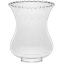 Ver imagem 1 de Cupula Baixa de Vidro Transparente para Lampião Vintage