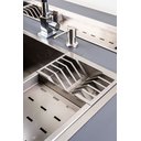 Ver mais imagens de Dispenser de Detergente Dosador para Embutir Aço Inox 304 Inox Escovado Cozix