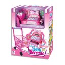 Ver imagem 2 de Mini Mercado - Registradora e Carrinho - Rosa - Fênix