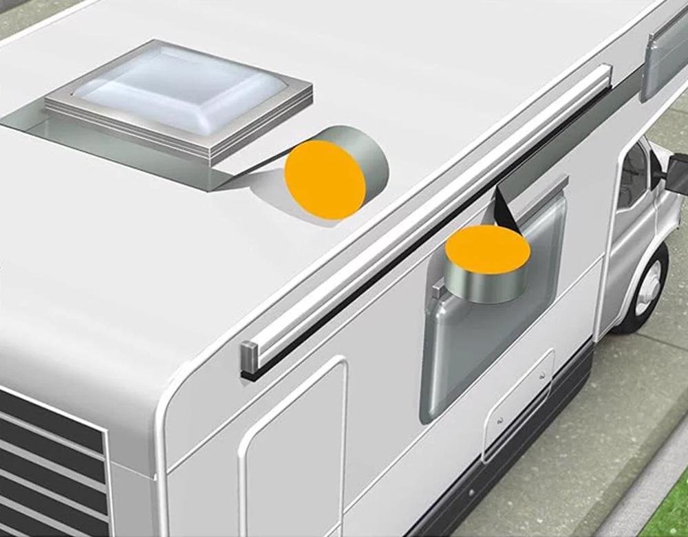 Fita Aluminizada Manta Asfaltica Sika Seal 10cm X 10m Sika - 4
