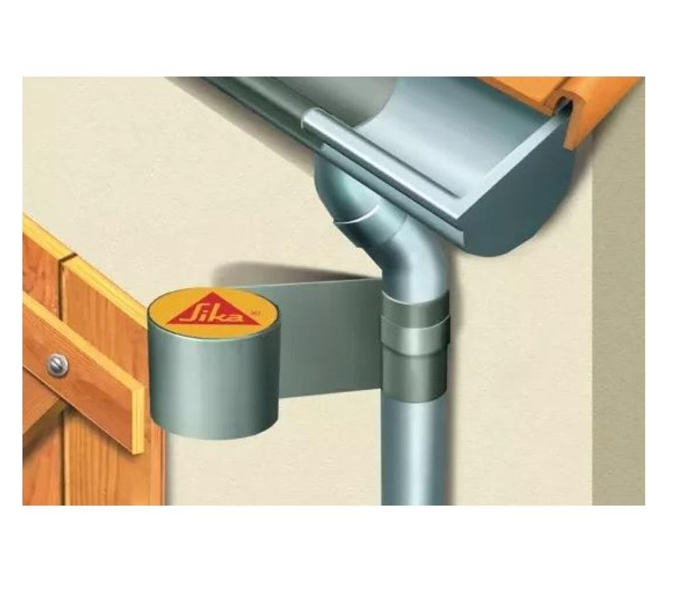 Fita Aluminizada Manta Asfaltica Sika Seal 10cm X 10m Sika - 3
