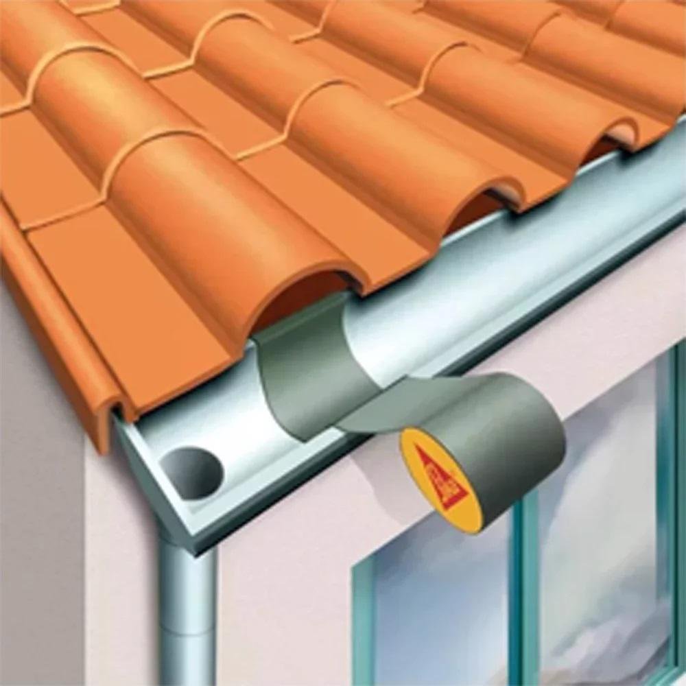 Fita Aluminizada Manta Asfaltica Sika Seal 10cm X 10m Sika - 5