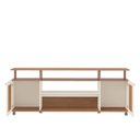 Ver imagem 7 de Rack com Painel Ripado com Suporte para Tv até 60 Polegadas 168cmx180cm