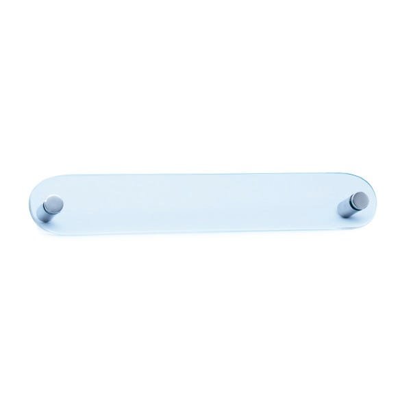 Porta toalha de Banho Redondo em Vidro 8mm - 50cm - Bronze - 1