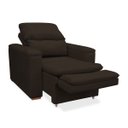 Ver imagem 1 de Poltrona do Papai Confortável Retrátil Reclinável Suede Srj:marrom