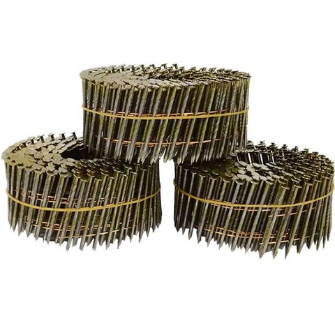 Prego Anelado 2,3/62 de Rolo Cx C/ 9.000 Pregador Pneumático