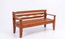 Ver imagem 2 de Banco Namoradeira 120x60x44 Ondulado Penafort Imbuia